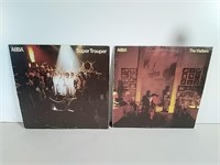 Two ABBA LP Records