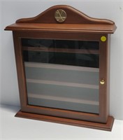 GOLF BALL DISPLAY CASE - DISPLAYS UP TO 30 BALLS