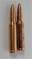 Two 2oz Copper Apmex Ammo .308 #1