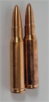 Two 2oz Copper Apmex Ammo .308 #4