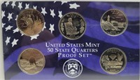 United States Mint Quarters Proof Set 2003