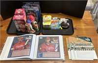 Baseball & Football Memorabilia, Cards.