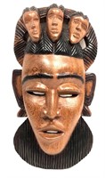 Handmade African Carved Wood Tribal Mask