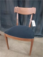 DREXEL WALNUT MID CENTURY MODERN SIDE CHAIR