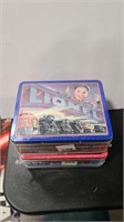 LIONEL & PEANUTS LUNCH BOXES