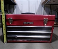 red Stack-On tool box