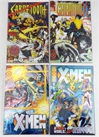 (4) MARVEL FOIL COVER COMICS; X-MEN