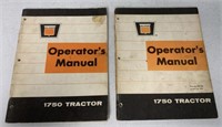 2 Oliver 1750 Tractor Operators Manual
