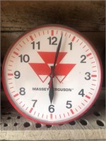 Massey Ferguson plastic clock