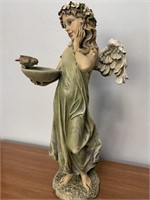 19" tall resin angel figurine