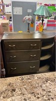 Dresser with Curved Shelves