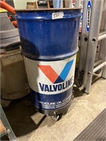 Valvoline drum on wheels