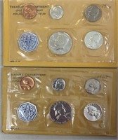 1963 & 1964 US Proof Coin Set