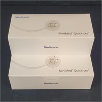 (3) Boxes Medtronics MiniMed Quick-Set Infusion