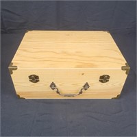 Wood Box w/ Foam Inside 11¾"L 9"W 5"T