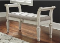 Ashley A3000157 Antique White Accent Bench