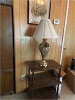 Lamp ,Table and Tiger Picture