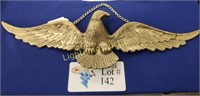 BRASS HANGING FEDERAL EAGLE