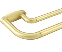 MAYRHYME DOUBLE CURTAIN ROD 28 TO 48 IN OR 48 TO