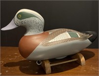 American Wigeon Duck Decoy by Charles Jobes