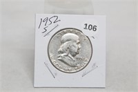 1952S Franklin Half