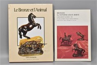 Bronze Animal Sculpture Books (2)