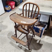 Wooden High Chair