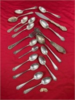 Sterling silver flatware, weight is 234 g or 8.2