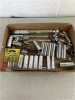 Socket sets and torque wrench
