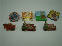 Red Robin Pin Backs