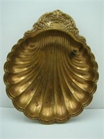 Brass Shell Shaped Serving Dish