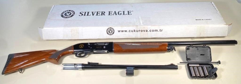 like NEW- Silver Eagle semiauto 12ga COMBO shotgun