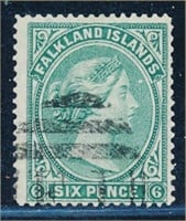 FALKLAND ISLANDS #3 USED FINE