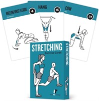 SEALED-50 Exercise Cards for Flexibility X2