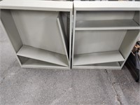 2 Metal Shelves
