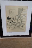 Framed "Mickeys Hobby Horse"  / Disney Art
