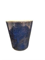 Rivesto Large Antique Blue Glaze Plant Pot, Cerami