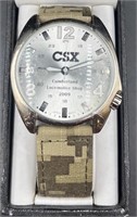 2009  Japan CSX Locomotive Wrist Watch