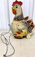 Cackling Hen Pull Toy Fisher Price