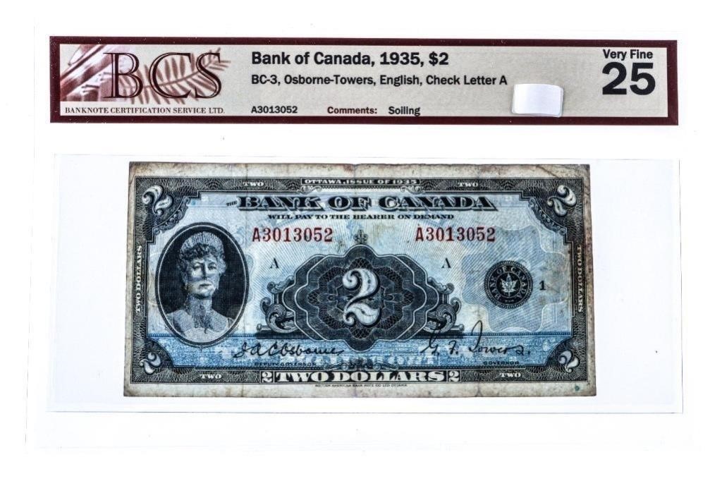 All Canadian Coin & Banknote Collection, Gold & Silver Bulli
