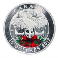 Canada 2013 Fine Pure Silver $10 Coin Partridge in