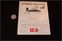 Antique Parry Mfg. Co. Bike Wagons Advertising