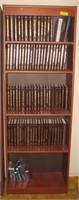 5 Shelf Bookcase No Contents 71"x25"x11.5"
