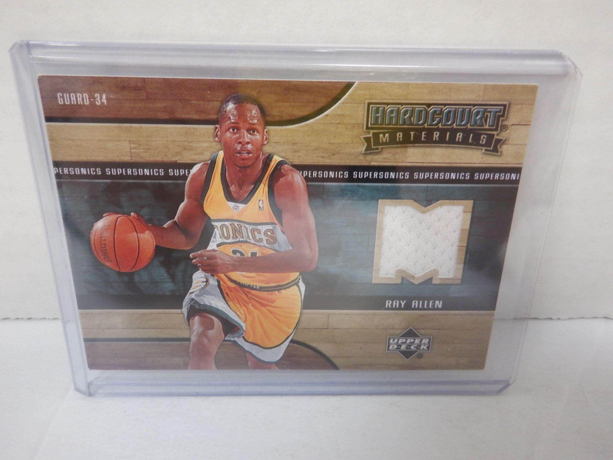 2006-07 UPPER DECK #HM-RA RAY ALLEN GAME USED