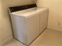 Electric Maytag washer and dryer