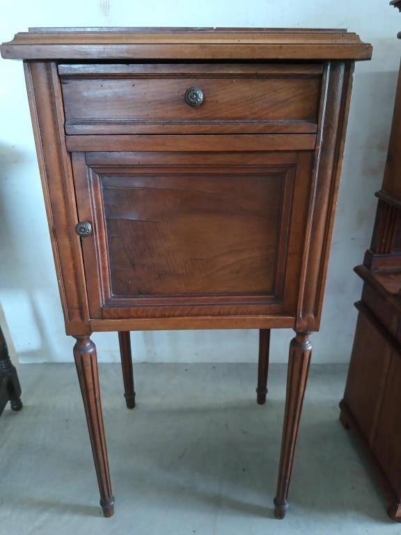 Interesting cabinet with one door and one drawer