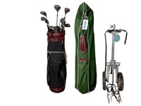 Men's Daiwa Golf Club Set w/ Bag, Golf Cart