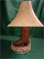 COWBOY BOOT LAMP