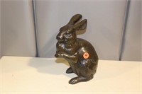 Metal Rabbit with nice patina