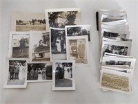 ASSORTED VINTAGE BLACK & WHITE PHOTOS